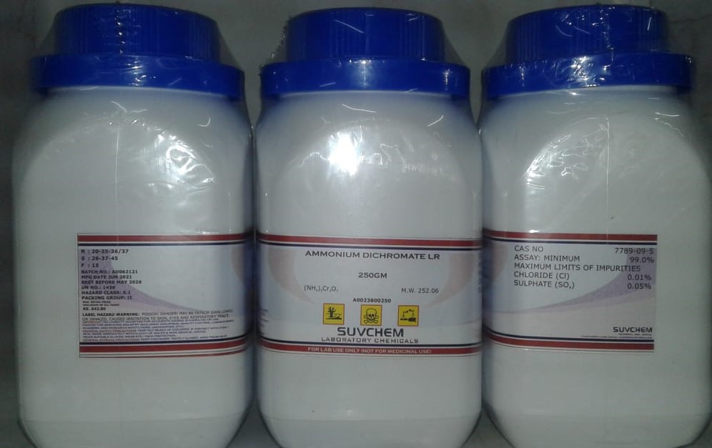 AMMONIUM DICHROMATE LR