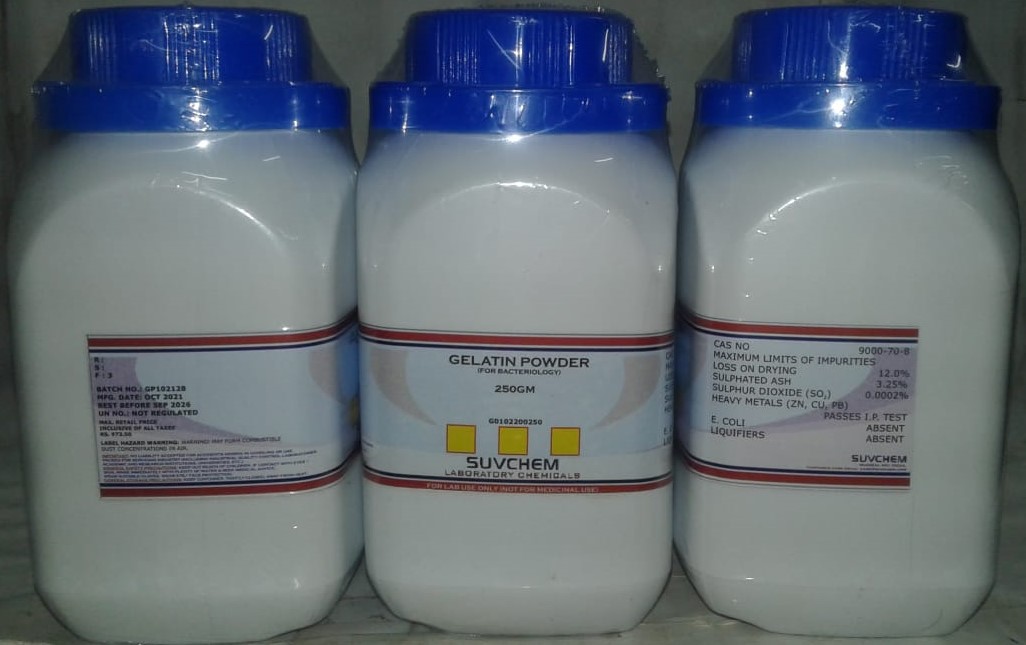 GELATINE POWDER (FOR BACTERIOLOGY)