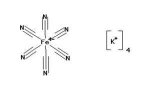 POTASSIUM FERROCYANIDE AR [POTASSIUM HEXA CYANOFERRATE (II)]